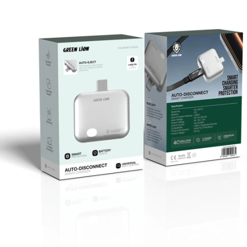 شارژر هوشمند گرین لاین auto disconnectمدل GL-WC72